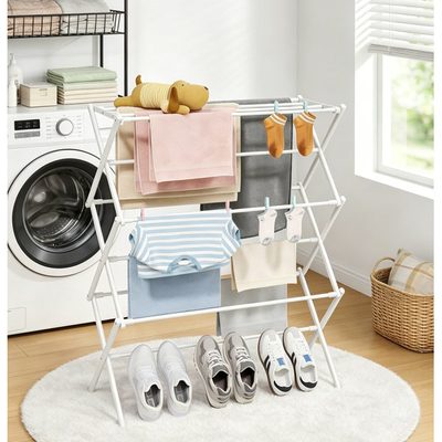 Portable Foldable Clothes Drying Rack