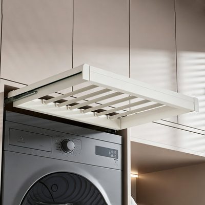 Hidden Pull-Out Aluminum Drying Rack