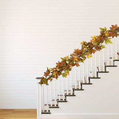 5' Maple Leaves and Berries Artificial Fall Harvest Garland