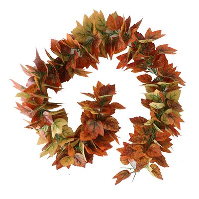 65" Autumn Maple Leaf Garland