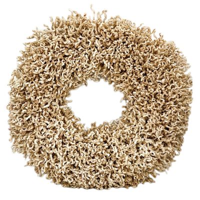 Dried Natural Maize 25" Wreath