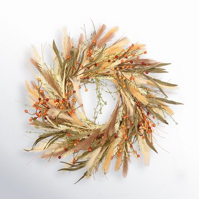 Gisello Handcrafted Faux 26" Wreath