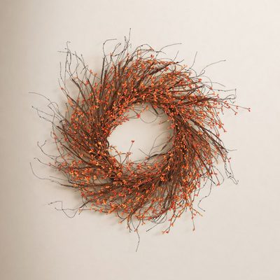 26" Farmhouse Fall Harvest Twig Berry Front Door Wreath