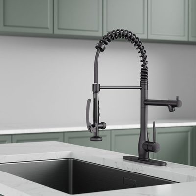 SynchroDuo Lockable Pull-Out Kitchen Faucet with Pot Filler