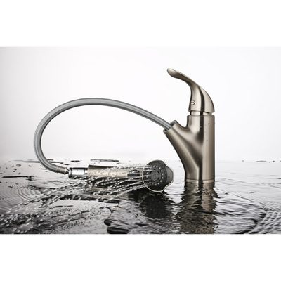 Allora USA Pull Out Single Handle Kitchen Faucet