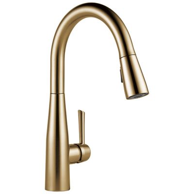 Delta Essa Pull Down Single Handle Kitchen Faucet with MagnaTite