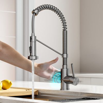 KRAUS Bolden Touchless Sensor Commercial-Style Kitchen Faucet