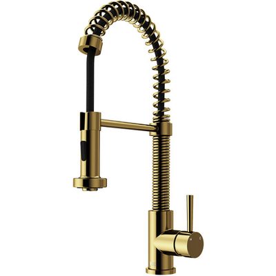 VIGO Edison Single-Handle Pull-Down Sprayer Kitchen Faucet
