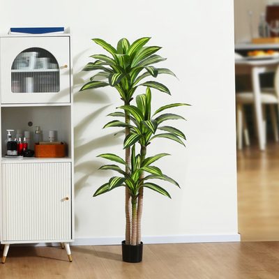 Adcock Artificial Dracaena Tree in Pot