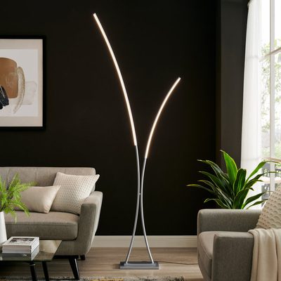 Bilbey 85" LED Arched Floor Lamp
