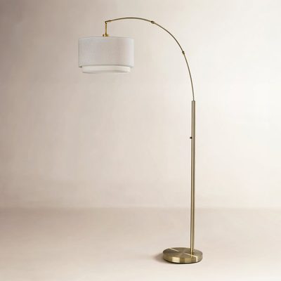 Finley 73.5" Brass Arched Floor Lamp