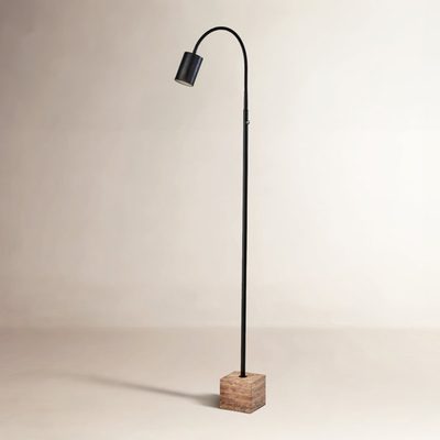 Calisto 59" Black Task Floor Lamp