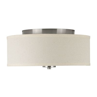 Chantey Linen Flush Mount