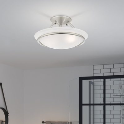 Wilbrecht Glass Semi Flush Mount