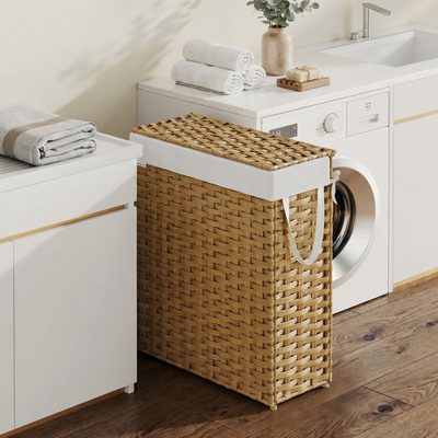 Laundry Basket with Lid and Handles
