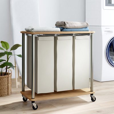 3-Bag Laundry Sorter