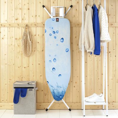 Brabantia Size B Medium Ironing Board with Steam Iron Rest