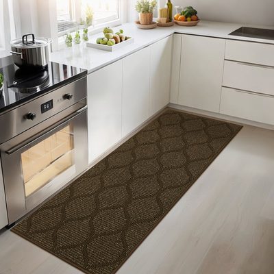 Non-Slip Washable Absorbent Kitchen Runner Rug