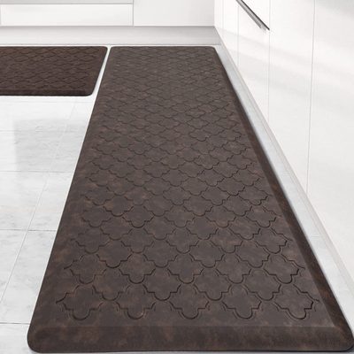 Airin Anti-Fatigue Waterproof Cushioned Kitchen Mat, Set of 2