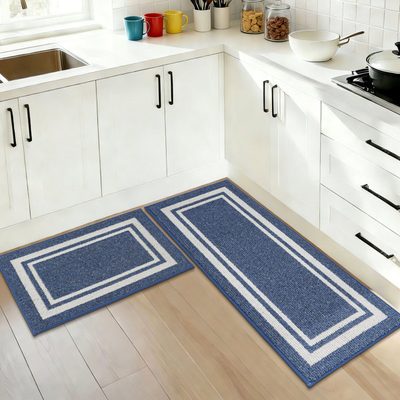 Caylon Machine Washable Anti-Fatigue Kitchen Mats, 2-Piece