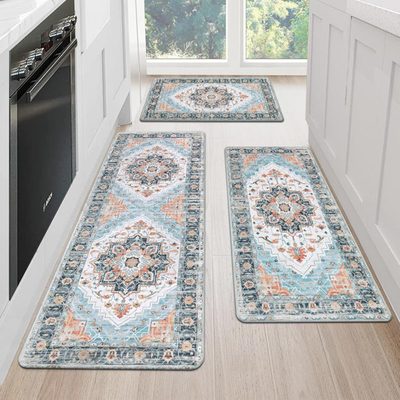 Anti-Fatigue Waterproof Kitchen Mat, Set of 3