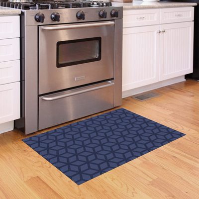 Un-Rug Cubics Rube Low Profile Kitchen Mat