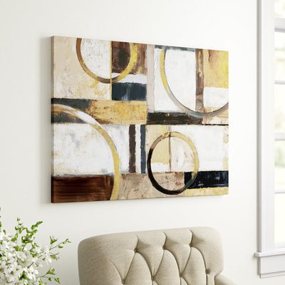 Interplay Print on Canvas