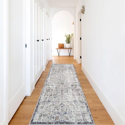 Vintage Washable Stain-Resistant Laundry Room Mat
