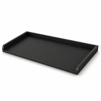Wooden Washer Dryer Countertop Shelf Topper with Edge