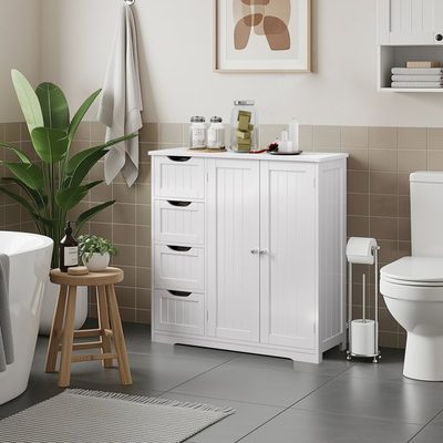 Marbeth 32" Storage Cabinet with 4 Drawers