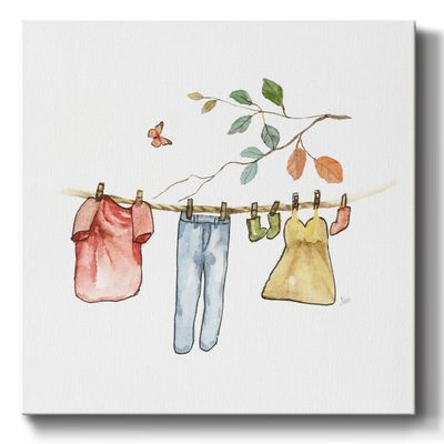 Laundry Washer, Canvas Print