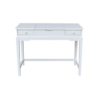 Andalusia Solid Wood Vanity with Mirror