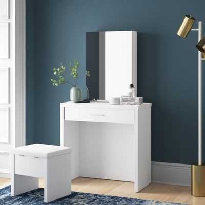 Allison 2-Piece Vanity Set with Lift-Top Stool