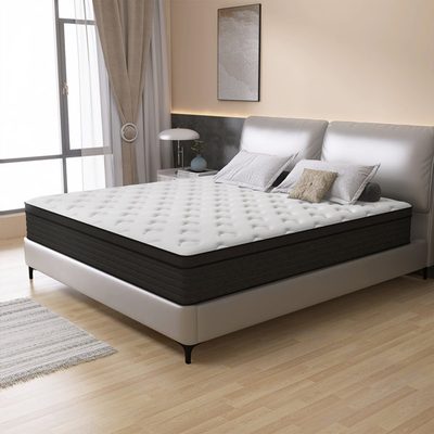 Medium Pocket Spring Hybrid Mattress, 8" to 14"