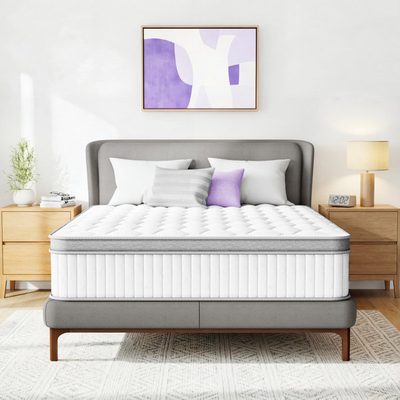 14" Plush Hybrid Mattress - Sleep by Wayfair