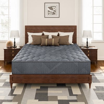 Peckover Firm Cooling Gel Memory Foam Hybrid Mattress, 8" to 12"