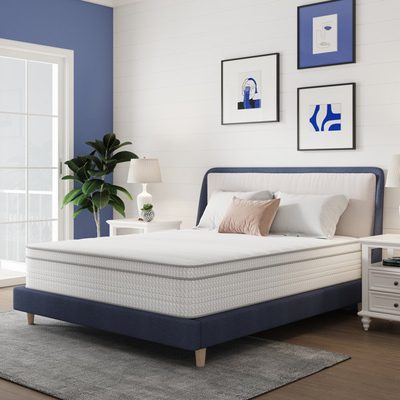 12" Medium Hybrid Mattress, CertiPUR-US Certified