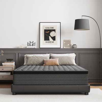 12" Cooling Gel Memory Foam Hybrid Mattress in a Box