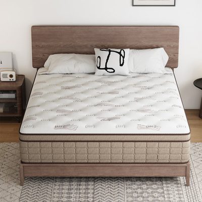 12" Pain Relieving Hybrid Mattress with Extra Lumbar and Hip Support