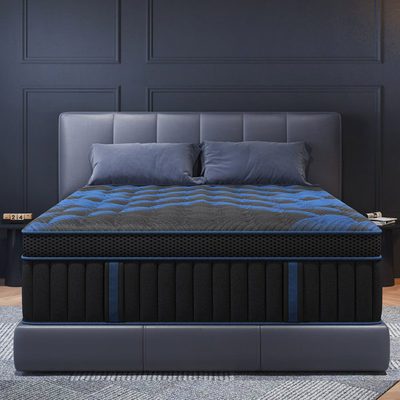 14" Medium-Firm Hybrid Mattress with Cooling Gel Memory Foam and Pocket Springs