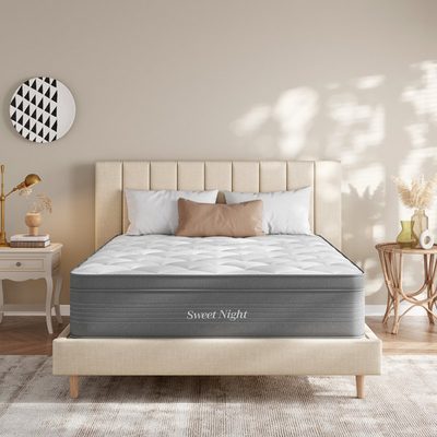 Sweetnight 14" Medium Hybrid Mattress with Gel Memory Foam