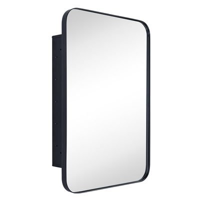 Haslem Recessed Framed Medicine Cabinet with Mirror