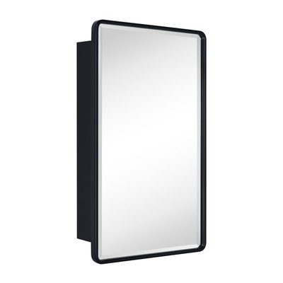 Bryand Farmhouse Surface Mount Metal Medicine Cabinet