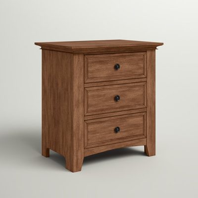 Kingery 28" 3-Drawer Nightstand