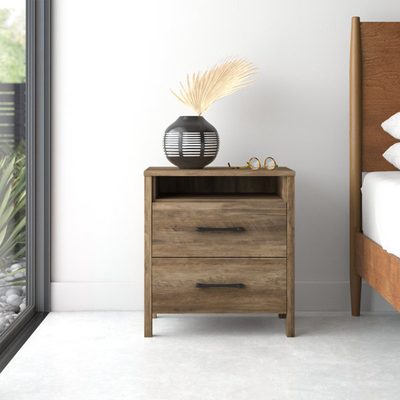 Allysyn 22.7" 2-Drawer Nightstand