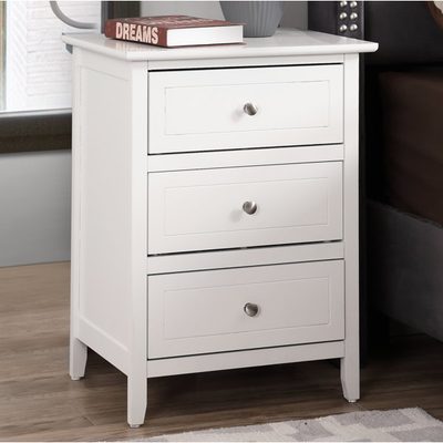 Emjay 3-Drawer Nightstand