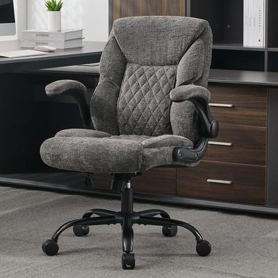 Mid-Back Ergonomic Fabric Computer Chair