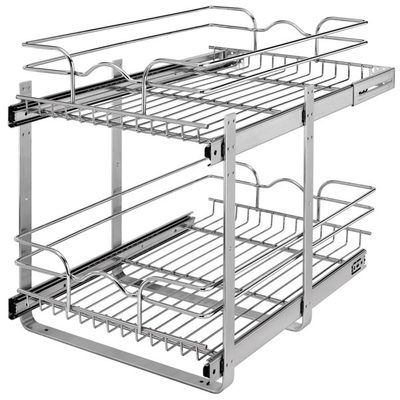 Rev-A-Shelf Pullout 2-Tier Basket Organizer