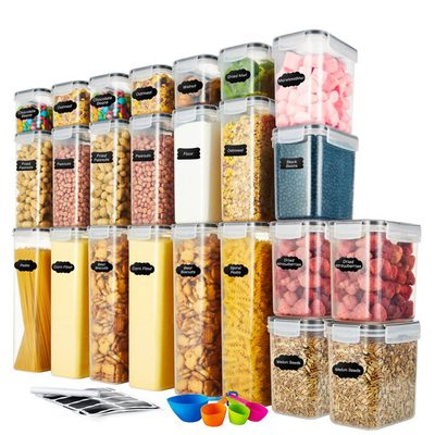 Daleah 24-Piece Stackable Airtight Food Storage Container Set