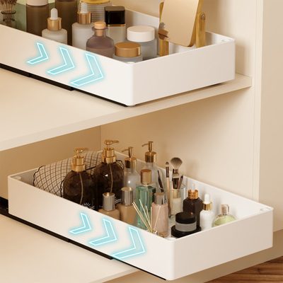 2-Piece Pull-Out Cabinet Organizer, No Drilling